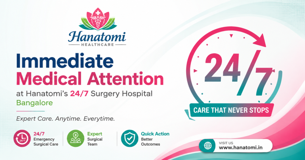 24/7 surgery hospital Bangalore